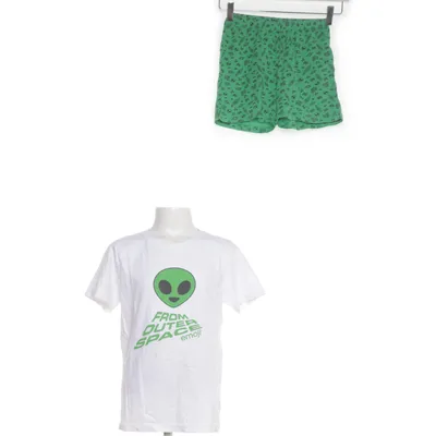 Pyjamas (Vit, Grön) från Emoji Ekologisk bomull