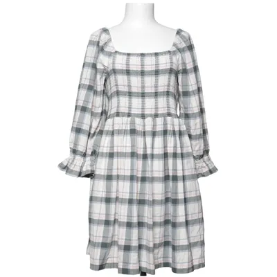 Klänning (Vit, Grön, Rosa) från Madewell Bomull, Elastan