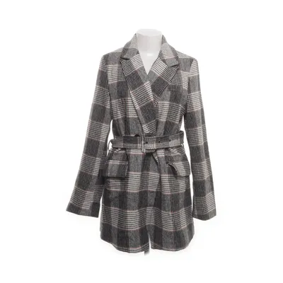 Coat (White, Multicolored) from Usha Polyester