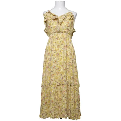Robe longue (Jaune, Multicolore) de Suncoo Fibre métallique, Viscose