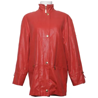 Jacket (Red) from Vittoria Verani Acetate, Polyamide, Polyester