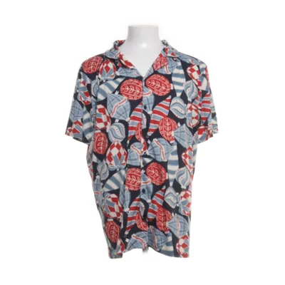Korte mouwen shirt (Blauw, Meerkleurig) van Chelsea Peers Elastaan, Gerecycled polyester