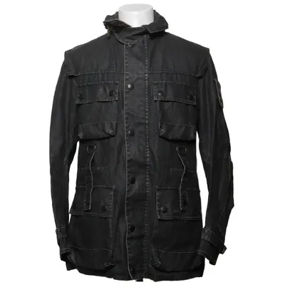 Jagtjakke (Grå) fra Barbour Linned, Polyurethan