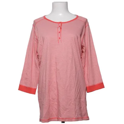 Henley shirt (Red, White) from Calida Bodywear Cotton