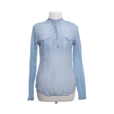 Blus (Blå) från Copenhagen Luxe Silke, Bomull, Modal, Elastan