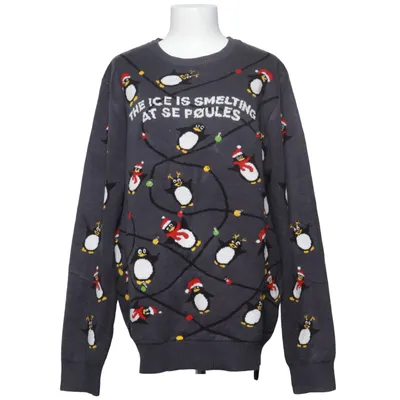 Kersttrui (Grijs, Meerkleurig) van Jule Sweaters Acryl