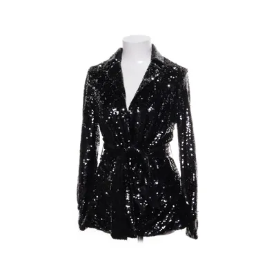 Omlottkofta (Svart, Silverfärgad) från Vanessa Moe x NA-KD Polyester