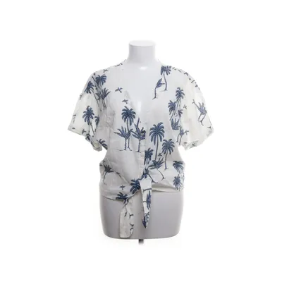 Top (White, Multicolored) from Desmond & Dempsey x H&M Linen, Cotton