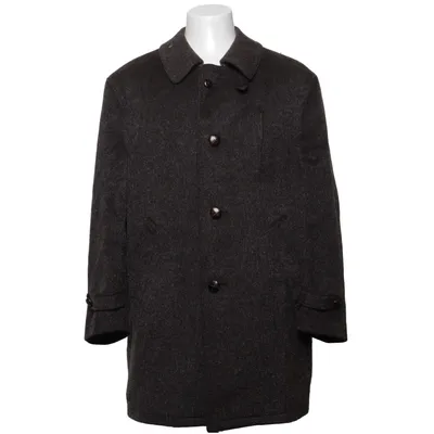 Coat (Gray, Brown) from Monarch Mohair, Wool