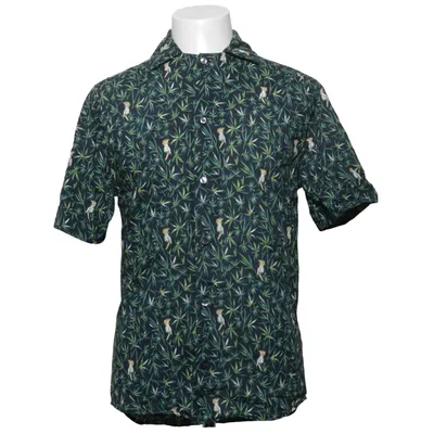 Short sleeve shirt (Blue, Green, Multicolored) from WHYRED Cotton