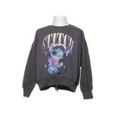 Sweatshirt (Grå, Flerfarvet) fra Disney Stitch Bomuld, Polyester