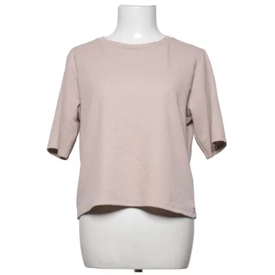 T-shirt (Beige) de Topshop Élasthane, Lin, Polyester