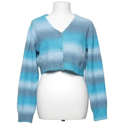 Cardigan (Bleu) de Collusion Acrylique, Polyester