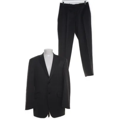 Suit (Gray) from Batistini Polyester, Wool, Elastane