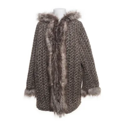 Jacka (Beige) från Made in italy Polyester, Ull