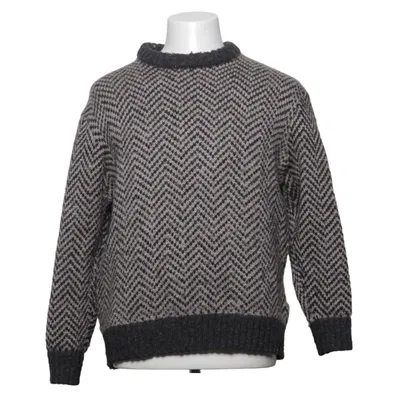 Sweater (Grå, Hvid) fra Selected Homme Genanvendt polyester, Uld