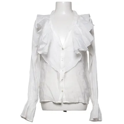 Bluse (Weiß) von Massimo Dutti Baumwolle