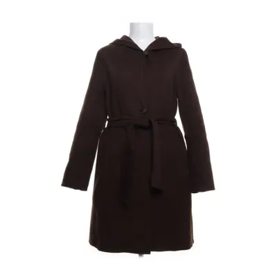 Jas (Bruin) van Uniqlo Polyester, Wol, Nylon