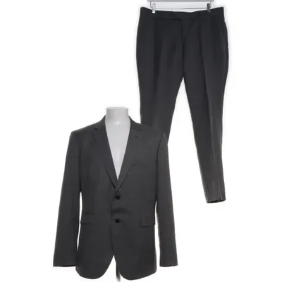 Kostym (Grå) från Bläck Polyester, Ull