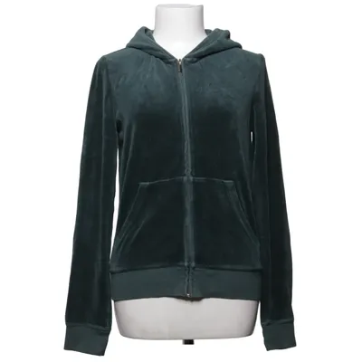 Sweat à capuche (Vert) de Juicy Couture Coton, Polyester