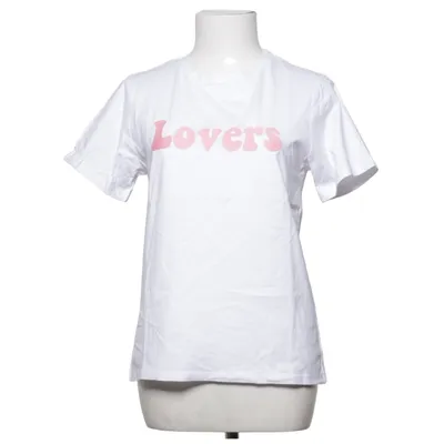 T-shirt (White, Pink) from Daphnea Cotton