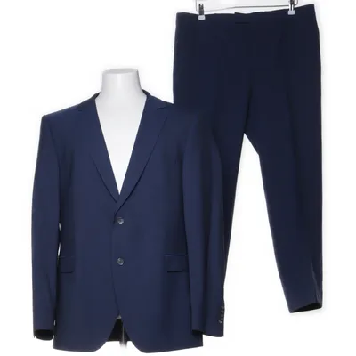 Costume (Bleu) de Strellson Élasthane, Laine
