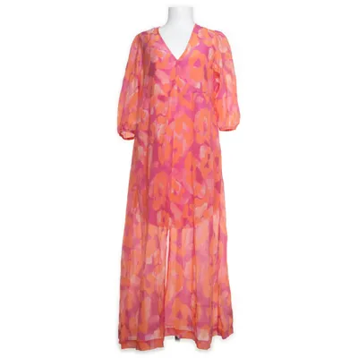 Maxi jurk (Roze, Meerkleurig) van Dante 6