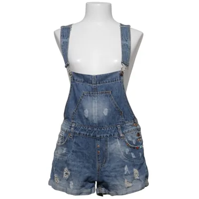 Dungaree shorts (Blue) from Mey Cotton