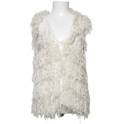 Gilet (Wit) van Red Queen Acryl, Polyamide, Polyester, Wol