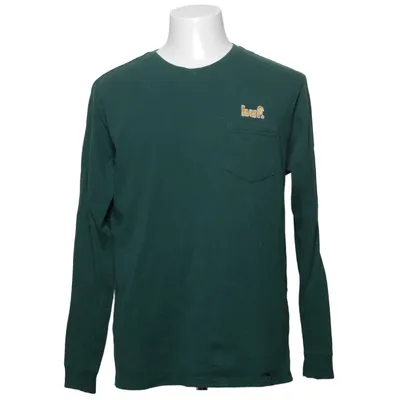 Lange mouwen shirt (Groen) van HUF Katoen