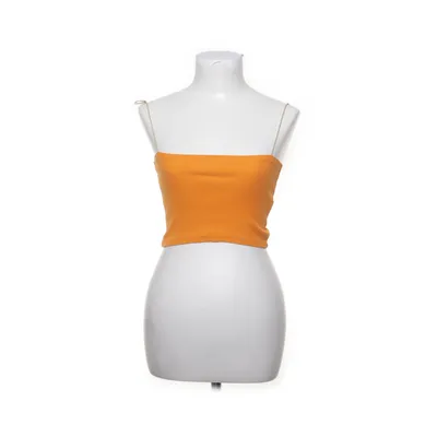 Tanktop  (Orange) fra Zara Bomuld, Elastan