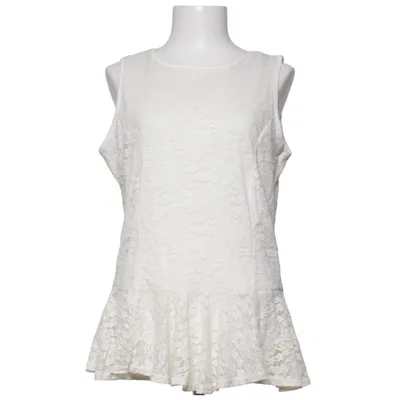 Peplum top (Wit) van South Elastaan, Polyamide, Polyester