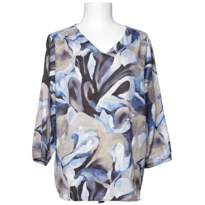 Blouse (Bleu, Beige, Multicolore) de Jacett Polyester