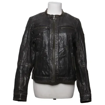 Veste en cuir (Noir) de Molltan Cuir