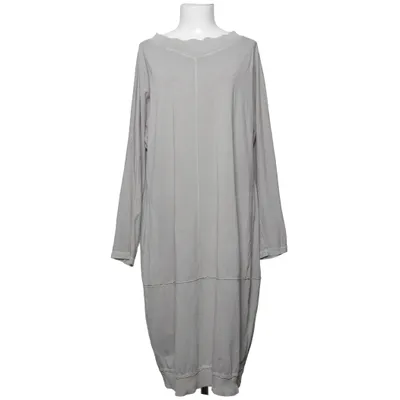 Dress (Gray) from Ischiko Cotton, Elastane