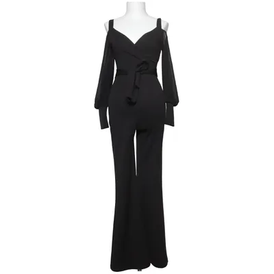 Jumpsuit (Zwart) van Fashion Nova Elastaan, Polyester