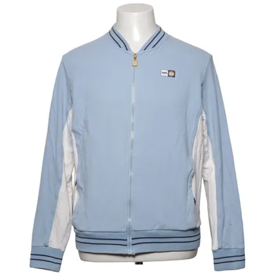 Blouson (Bleu, Blanc) de Varlion Coton, Élasthane