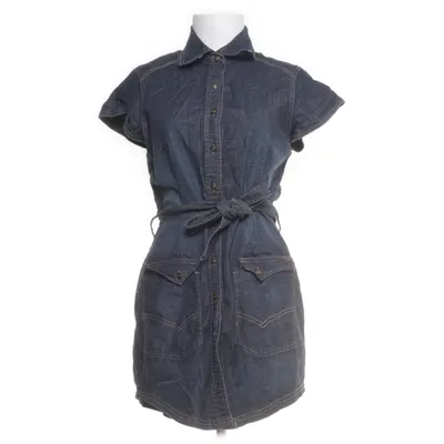 Denim dress (Blue) from Blendshe Cotton, Elastane