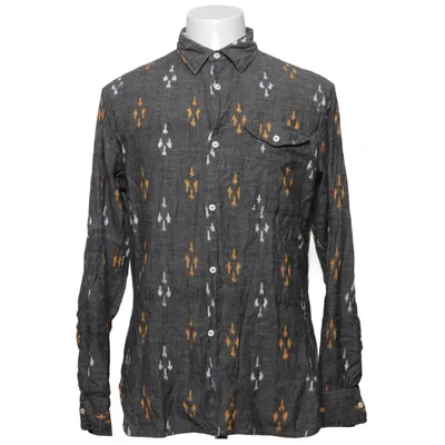 Chemise (Gris, Multicolore) de Universal Works Coton