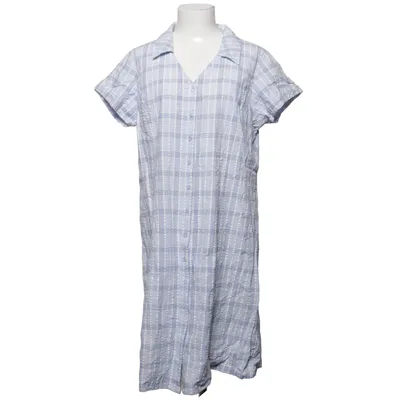 Shirt dress (Blue, White) from Sara Cotton