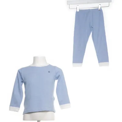 Pyjamasz (Blå, Hvid) fra Petit Bateau Bomuld
