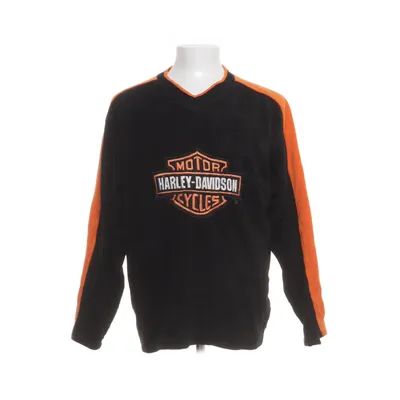 Fleece sweater (Black, Orange) from Harley Davidson Polyester