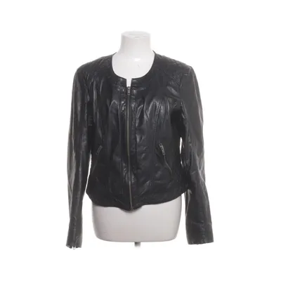 Läderjacka (Wilma Leather Jacket) från Time Skinn, Polyester, Ull