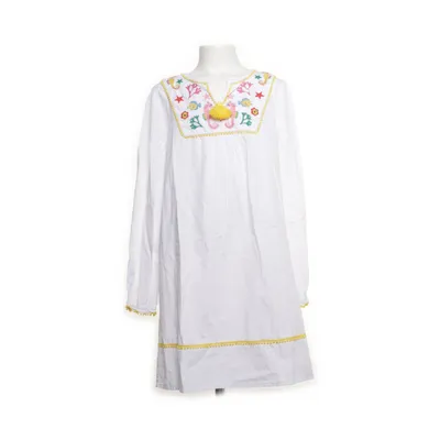 Dress (White, Multicolored) from Mini Boden Cotton