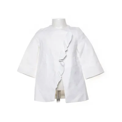 Blazer (Wit) van Zara Girls Acetaat, Katoen