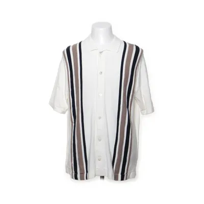 Kortärmad skjorta (Vit, Brun, Svart) från Bläck Bomull