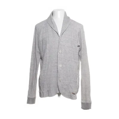 Kofta (Grå) från DieSel-Co. Bomull, Skinn