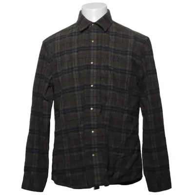 Flannel skjorte (Grøn, Blå) fra Chevalier