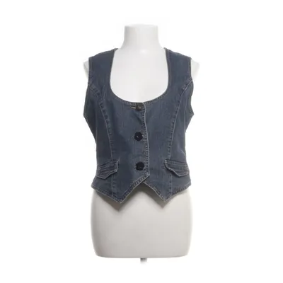 Jeansvest (Blå) fra ONLY Bomuld, Elastan, Polyester