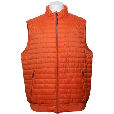 Outdoor vest (Oranje) van Walbusch Katoen, Polyamide, Polyester